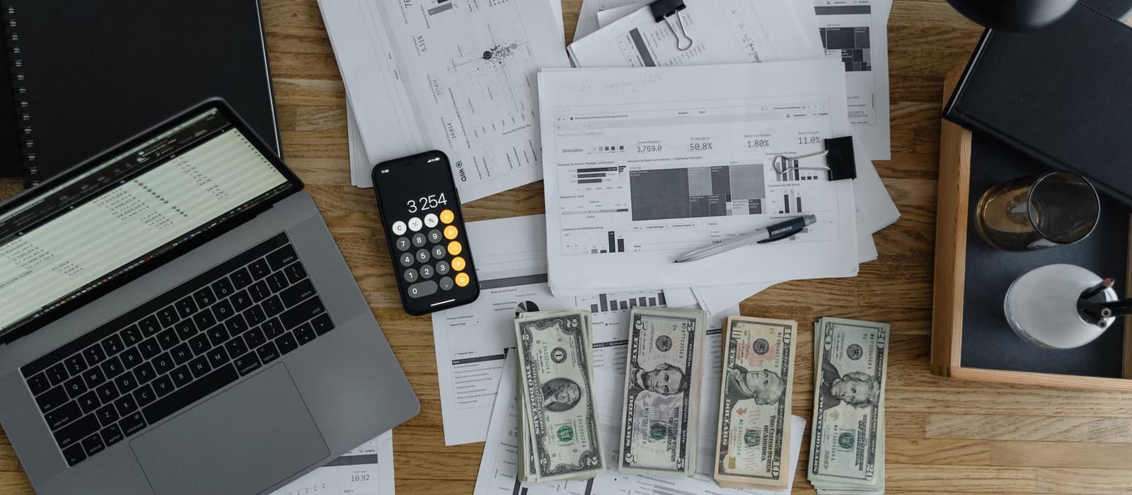 Payroll register and multi-state sales tax filings being reviewed by a California CPA
